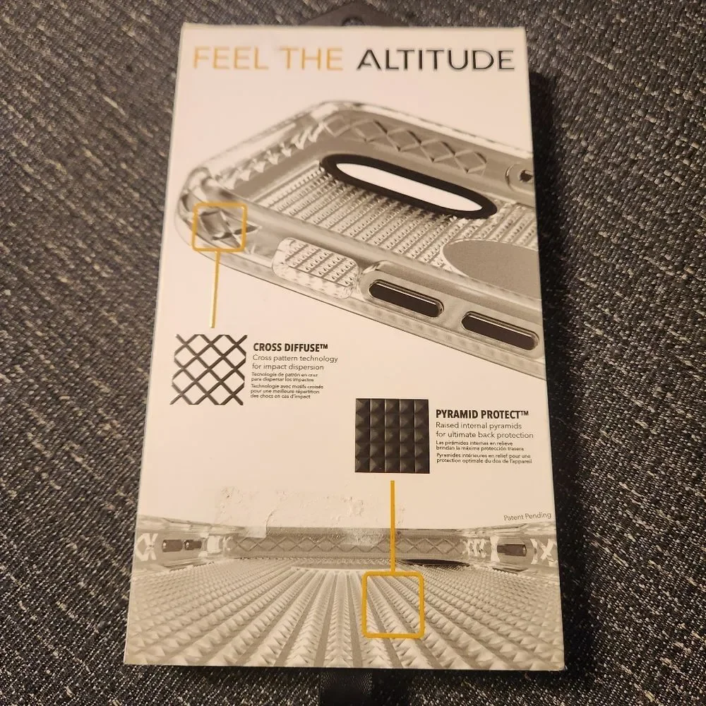 Cellhelmot Altitude Iphone 6.5 (2018) Pink Slim Design No Slip Grip